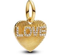Pandora Charm Colgante Grabable Corazón Amor