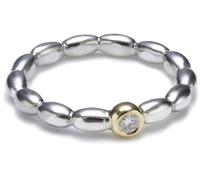 Pandora 190838D-58 - Anillo de plata, talla 18 (18,47 mm)