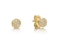 Pandora 270111D - Pendientes de oro amarillo de 18 quilates
