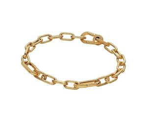 Pandora 563829C00 - Pulsera para mujer, color dorado mate, 563829C00-, 563829C00-3, Plata de ley, No es una piedra preciosa