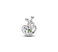 PANDORA 794557C01 - Colgante de caracol abierto en plata de ley 925 con circonitas cúbicas y cristal, diseño de animales de filigrana
