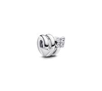 Pandora Charm Flecha Girando con Circonitas Cúbicas en Plata de Ley