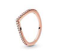 PANDORA Anillo 186316CZ-56 mujer plata Circonitas Rose deseo Reluciente