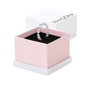 Pandora Anillo con diseño de corazones anudados, talla 48