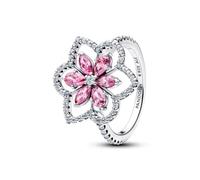 Pandora Anillos Anillo Cóctel Flor Doble 194577C01