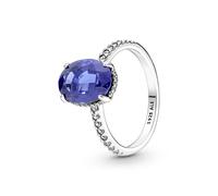 Pandora Pandora Anillo de compromiso en plata de ley Halo Brillante 190056C01 52
