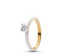 Pandora Anillo de corazón con circonitas 163088C01 56