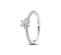 Pandora Anillo Flor Brillante en Plata de Ley | 58