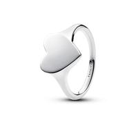 PANDORA Anillo de plata para mujer, corazón 193988C00, 54/17,2, Plata de ley, Sin piedras preciosas