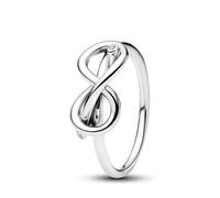 Pandora Anillo en plata de ley Nudo Infinito 193759C01 56