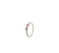 Pandora 193510C01 Anillo de plata para mujer con lazo rosa brillante