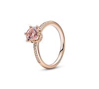 PANDORA Anillo Plata Rose Solitario circonita Rosa Talla 14 188289C01-54