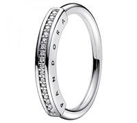 PANDORA Anillo Signature I-D Pavé 192283 C01 52 MUJER