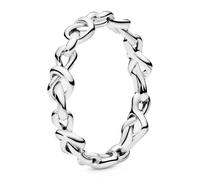 Pandora Anillos Anillo en plata de ley Corazones Anudados 198018
