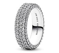 Pandora Anillos Anillo Fila Triple en Pavé 192634C01