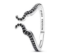 Pandora Anillo de Plata para Mujer Disney Villains Maléfica 194333C01, 54/17,2, Plata esterlina, Cristal