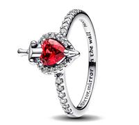 Pandora Anillo para mujer Disney Villains Evil Queen Plata 193422C01, 54/17,2, Plata de ley, Cristal.