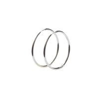 Pandora - Aros de Aro Moments 40 Mm con Charms - Accessories - Mujer - Blanco - ONE SIZE -