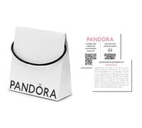 PANDORA Bolsa Ecológica para Joyas con Certificado de Autenticidad: Anillos, Pulseras, Colgantes, Pendientes y Charms (14 x 14 x 6 cm) (2)