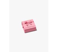Pandora Small Silver Logo Box, New Bvi Pink
