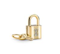 PANDORA Charm 760088C01 Candado y Llave