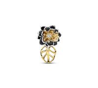 Pandora Charms Charm Disney Princess Tiana Lotus Flower Lab Diamond