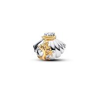 Pandora Charms Charm Concha en Dos Tonos de Ariel de Disney 764403C01