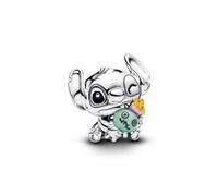 PANDORA Charm 794554C01 Stitch y Scrump plata