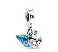 PANDORA. Charm Colgante Cangrejo Ermitaño brilla en la oscuridad 792700C01.