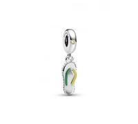PANDORA Charm Colgante Chancla 792197 C01 Talla ÚNICA Mujer