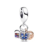 Pandora Charm Colgante Corazón Arcoíris 782572C01