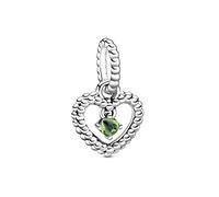 Pandora Charm Colgante Corazón de Esferas Verde Primavera 798854C10