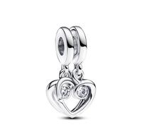 Pandora Charm Colgante Divisible Para Siempre en Plata de Ley