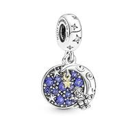 Pandora Charm Colgante Doble Santa Claus en la Luna 769648C01