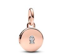 Pandora Charm Colgante Medalla Grabable que se abre 783066C01