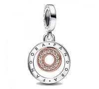 Pandora Moments Charm Colgante Pandora Signature en plata de ley 782287C01