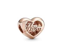 PANDORA Charm 781451C00 Corazón gracias mamá