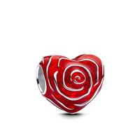 PANDORA Charm Moments 793673C01 Corazón rosa