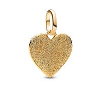 PANDORA Charm De Joyería Colgante Corazón Color Dorado 763824C00