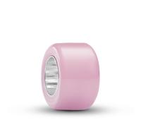 PANDORA Mini abalorio de plata de ley con cristal de Murano rosa Moments 794773C05