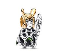 Pandora Charm Loki de Marvel en Plata de Ley