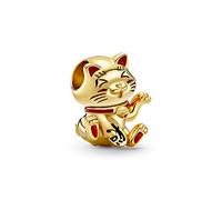PANDORA Charm Lindo Gato de la Fortuna 769271 C01 TALLA ÚNICA MUJER