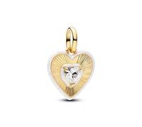 PANDORA Charm medallón 764409C01 corazón