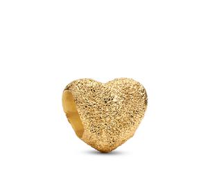 Pandora Charm mini corazón texturizado pandora moments 764000C00