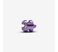Pandora Charm Mini Pieza de Puzle Morada en Plata de Ley