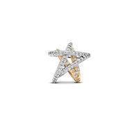 Pandora Charm Moments 763590C01 Estrella cruzada Plata 925