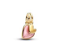 PANDORA Charm Moments 763766C01 corazón separable