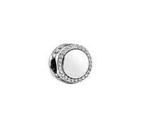 PANDORA Charm Moments 798747C01 botón brillante