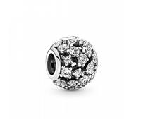 PANDORA Charm 799225C01 plata brillante circonita