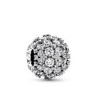 Pandora Timeless Dije con engaste pavé de plata de ley con circonitas cúbicas transparentes